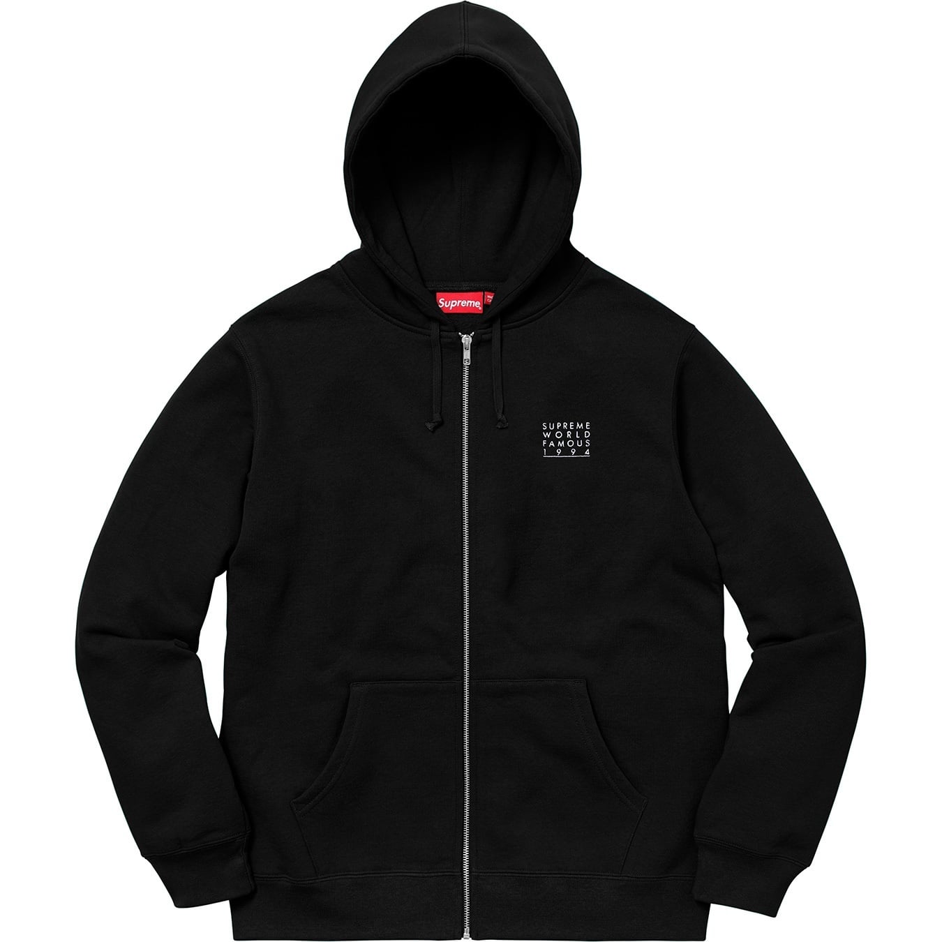 World Famous Zip Up Hooded Sweatshirt view 6